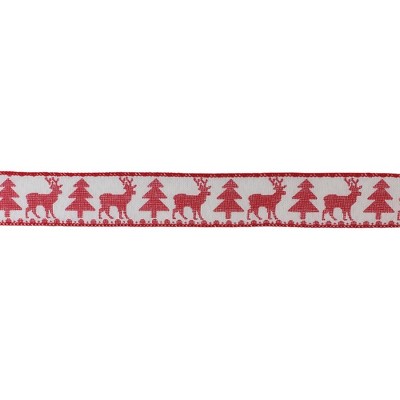 Melrose Wired Polyester Ribbon 2.5" x 10 yds. (Set of 2)