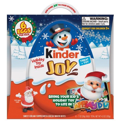 Kinder Joy Holiday Multipack - 4.2oz/6ct