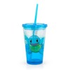 Just Funky Pokemon Carnival Cup With Glitter and Confetti Featuring Squirtle 16oz. - image 2 of 4