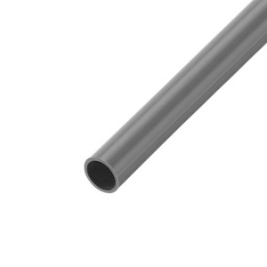 Unique Bargains High Impact Water Plumb Cable Sleeve PVC Rigid Round Pipes 20" Length - 1 of 4
