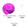 Unique Bargains Party Hanging Decoration PVC Plastic Ceiling Streamers 30 Pcs - 3 of 4
