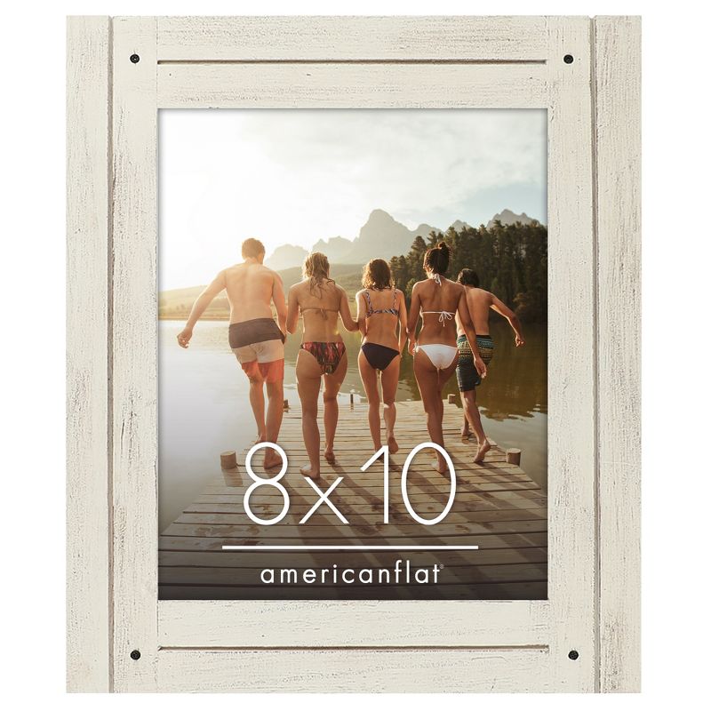 Americanflat Rustic Picture Frame - Unique Farmhouse Look, 1 of 9