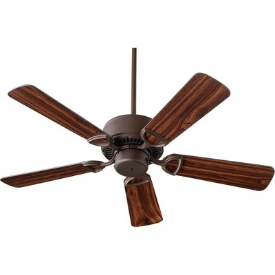 Quorum Lighting Estate 42 5-Blade Oiled Bronze/Walnut Ceiling Fan