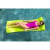 TRC Recreation Serenity 1.5" Thick 70" Long Foam Swimming Pool Water Lounger with Roll Pillow, No Inflation Needed, for Pool or Lake, Tropical Teal - image 4 of 4