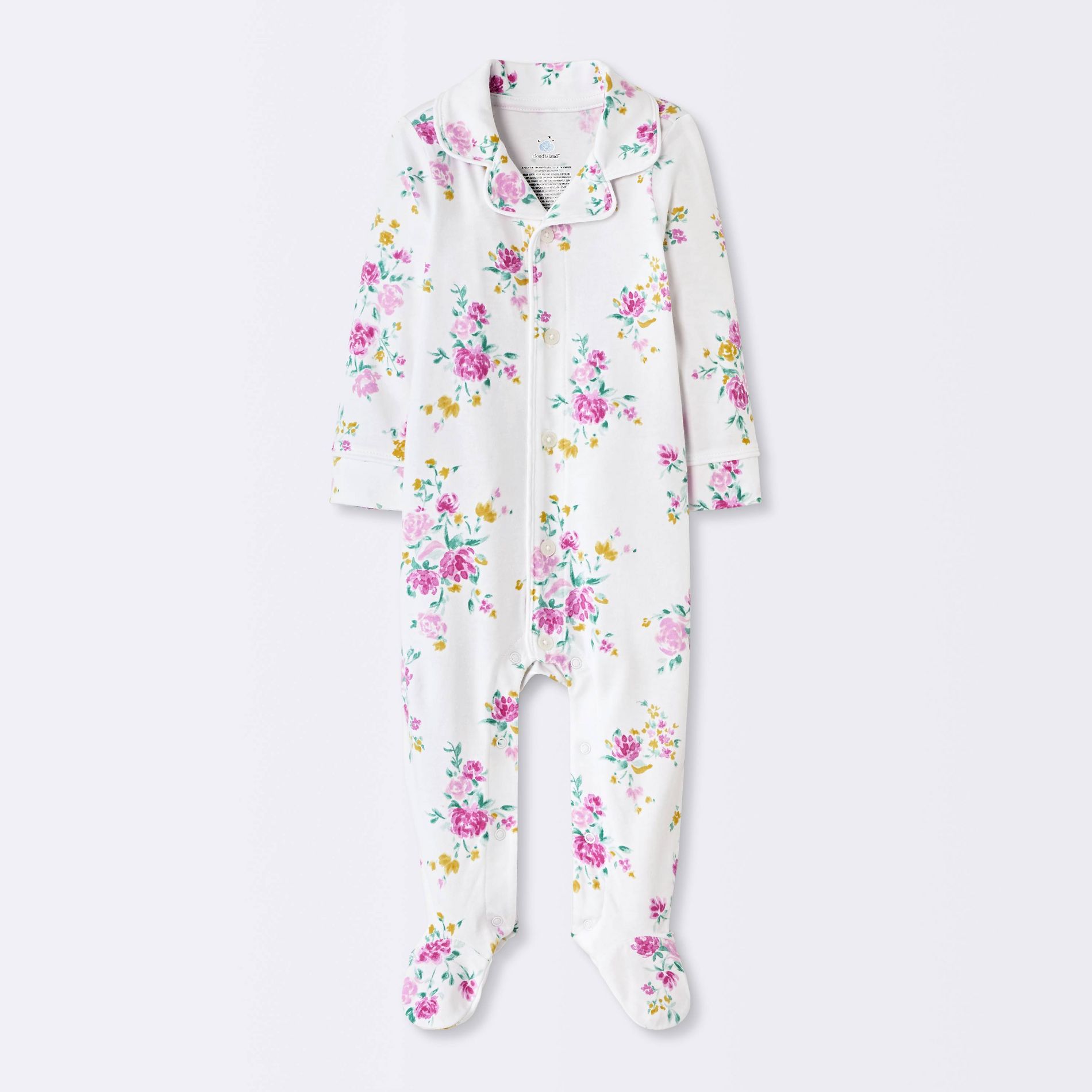 Baby Girls' Floral Mommy & Me Sleep N' Play - Cloud Island™ Ivory