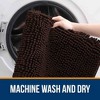 BAGOKIE 3 Piece Chenille Bathroom Rug Set - 4 of 4