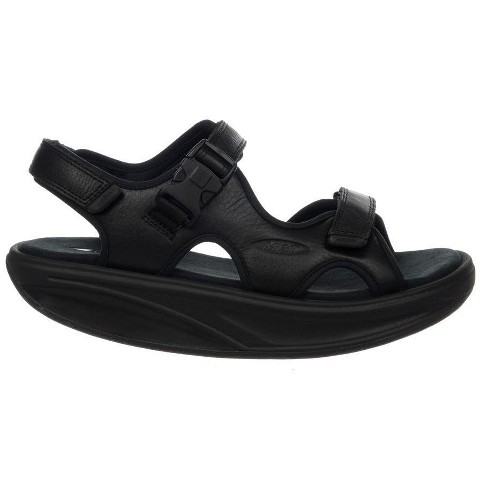 MBT Men's Kisumu 3S Black Sandals,8
