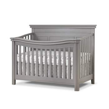 Sorelle Finley Lux Flat Top Crib - Weathered Gray