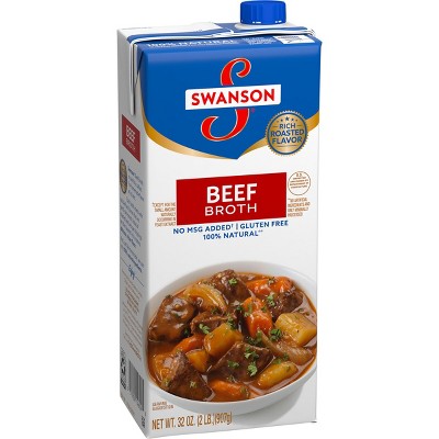 Swanson Gluten Free Beef Broth - 32oz