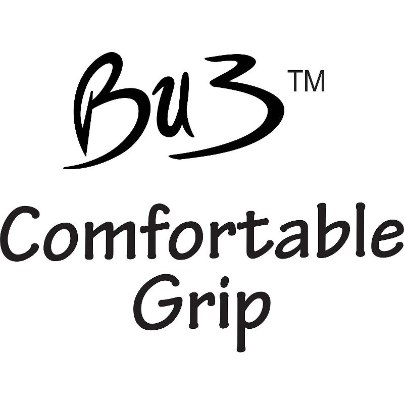 Bic BU3 Retractable Ballpoint Pen Bold 1.0mm Black Dozen BU311BK, 2 of 6