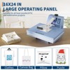 Heat Press 16x24, Fast Heating Heat Press Machine, Digital Industrial Sublimation Printer for T-Shirts, Clothes, Canvas Bags - 3 of 4