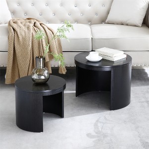 Coffee Tables,side table/end table/nesting table set of 2 for living room,office,bedroom - 1 of 4