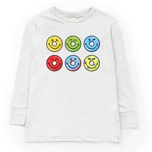 The Juniper Shop SmileyWorld Pool Floats Youth Long Sleeve Tee - 1 of 4