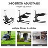 TROPOW Hydraulic Lawn Mower Lift Jack, 550 Lb Capacity, Heavy Duty Steel Tractor Lift , Up to 23" Lifting Height for Zero Turn, Riding Mowers - 4 of 4