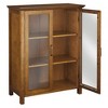 Avery Floor Cabinet Oil Oak Brown - Elegant Home Fashions - image 4 of 4