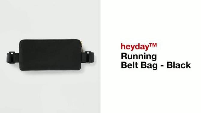 Running Belt Bag - heyday&#8482; Black, 2 of 6, play video