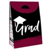 Big Dot of Happiness Maroon Grad - Best is Yet to Come - Burgundy Graduation Gift Favor Bags - Party Goodie Boxes - Set of 12 - 3 of 4