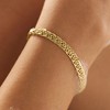 Ross-Simons 5mm 10kt Yellow Gold Flat Wheat-Link Bracelet - 2 of 4