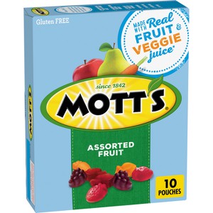 Mott's Assorted Fruit Flavored Snacks - 8oz/10ct - 1 of 4