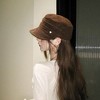 Anna-Kaci Women's Fleece Military - Style Cap with Heart Accent - 3 of 4