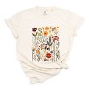 Simply Sage Market Women's Vintage Pressed Flowers Short Sleeve Garment Dyed Tee - 2 of 4