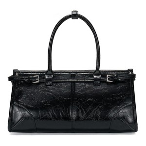 Generic Clutch Purses for Women Soft PU Leather Handbag, Top Handle Satchel Tote and Shoulder Bags - 1 of 4