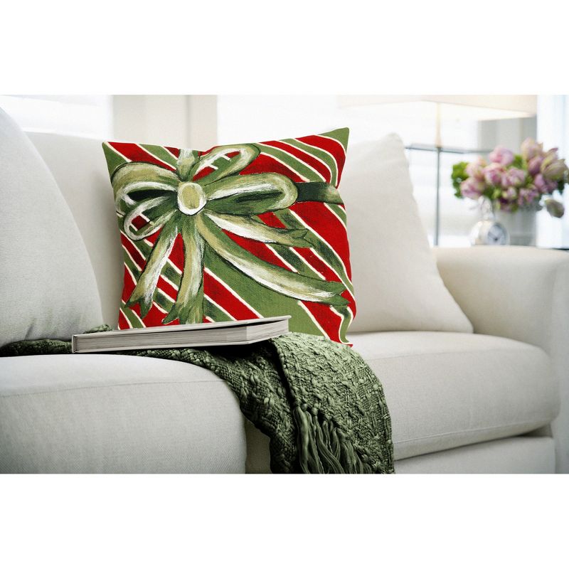 Liora Manne Visions III Holiday Indoor/Outdoor Pillow, 3 of 7