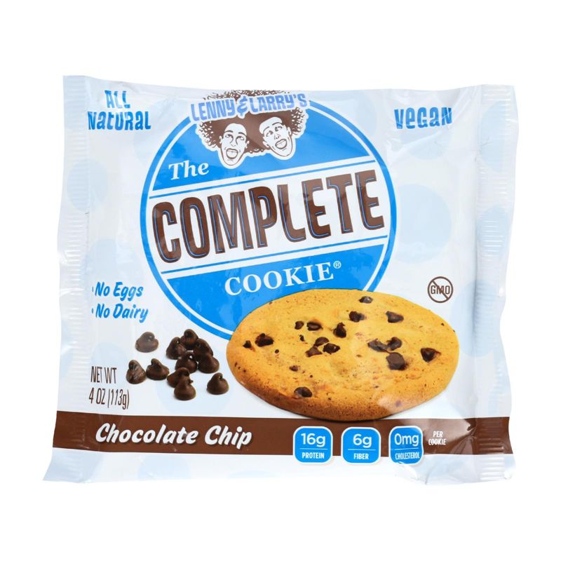 Lenny & Larry's The Complete Cookie Chocolate Chip - 12 bars, 4 oz, 2 of 5
