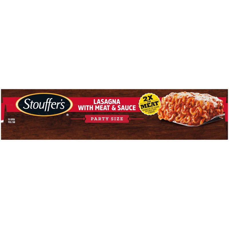 Stouffer's Frozen Lasagna with Meat & Sauce Party Size - 90oz, 3 of 7