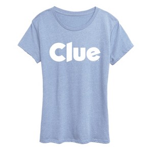 Women's - Clue - Clue Logo Short Sleeve Graphic T-Shirt - 1 of 3