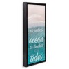 Stupell Industries Timeless As Tides Beach Phrase, 15" x 31" - 3 of 4