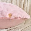 REGALWOVEN Daisy Flower Farmhouse Soft Modern Throw Pillow Covers for Sofa Holliday Home Decor 18 x 18 Inch 2 Pcs - 3 of 4