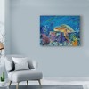 Trademark Fine Art -Lucy P. Mctier 'Loggerhead Turtle' Canvas Art - 3 of 3