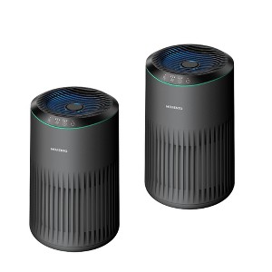 Morento Small HEPA Air Purifier with Fragrance Sponge, 22dB Sleep Mode for Bedroom, 225 sqft - 1 of 4