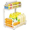 2-Tier Pull Out Under Sink Organizer - Height Adjustable Slide Out Shelf for Kitchen/Bathroom - 2 of 4