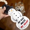 Pavilion Gift Company - Melts My Heart - 12" Canvas Dog Toy on Rope  - Pet Toy - 2 of 4