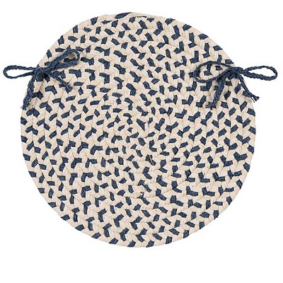 Colonial Mills Elmwood - Denim Chair Pad, Set of 4
