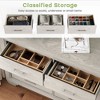 WhizMax French Vintage Dresser for Bedroom with 6 Drawers, Vintage Design Wood Drawer Dresser Chest of Drawers for Closet, Living Room, Hallway - 4 of 4