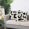 Unique Bargains Decorative Soft Plush Couch Modern Cozy Pillowcases 2 Pcs - 2 of 4