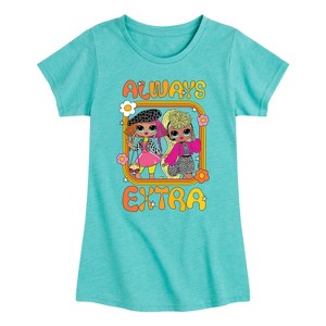 Girls' - LOL Surprise! - Always Extra Fitted Short Sleeve Graphic T-Shirt - 1 of 4