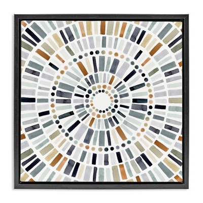 Stupell Industries Abstract Rustic Mosaic Circle, 25" x 25"