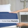 Extra Deep Pocket Elasticized Fitted Sheet Only - Fits 18"-24" Mattresses - CGK Linens - 2 of 4