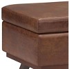 Sapphtopaz Storage Bench Ottoman with Storage, Lift Top Large Coffee Table, Ottoman Bench for Entryway Bedroom - 2 of 4