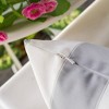 TopComfy Support Pillow Outdoor Water Resistant Soft Cozy for Patio and Indoors, Silver, 17"*17"*10" - 2 of 4