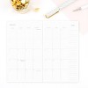 Sugar Paper Essentials 2025-26 Monthly Planner 3.75"x6.25" Deep Green: Adult Agenda, Non-Toxic, Acid-Free, Rounded Corners - 3 of 4