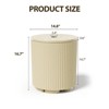 BENCMATE Umbrella Bases Portable Umbrella Base Stand with Table and Storage Space All Weather Umbrella Base for Patio, Beige, 14.8"*14.8"*16.7 - 4 of 4