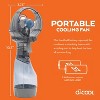 O2COOL Deluxe Misting Fan - 2 Pack - image 4 of 4