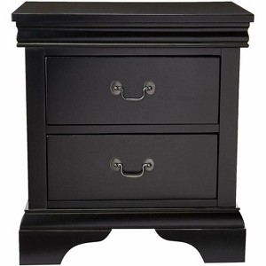 NicBex 15 inch Wide Nightstand with 2 Drawers,Modern Side Table with Hanging Pull,Bedside Table for Bedroom,Living Room - 1 of 4