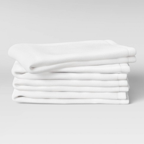4pk Cotton Barmops White - Room Essentials™ : Target