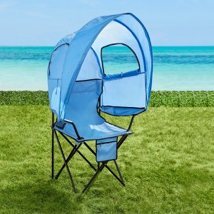 BrylaneHome Oversized Tent Camp Chair - 1 of 3
